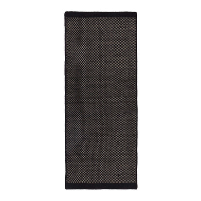 Kolong Wool Runner in black & off-white | Home & Living inspiration | URBANARA