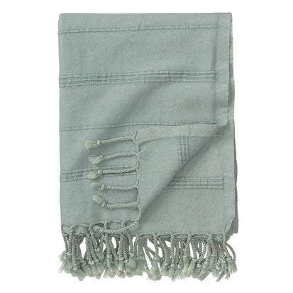 Nanzili Hammam Towel green grey, 100% cotton