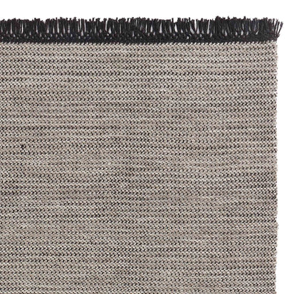 Pugal Wool Rug [Sand melange/Black]