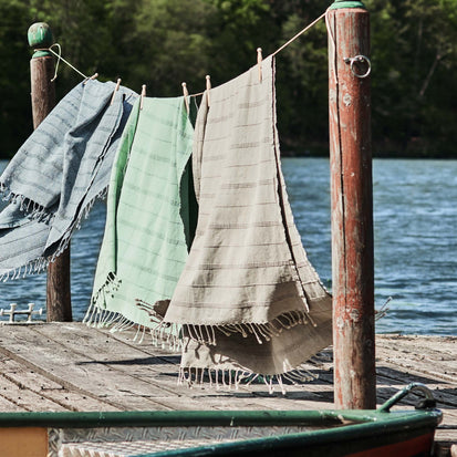 Nanzili Hammam Towel in beige | Home & Living inspiration | URBANARA